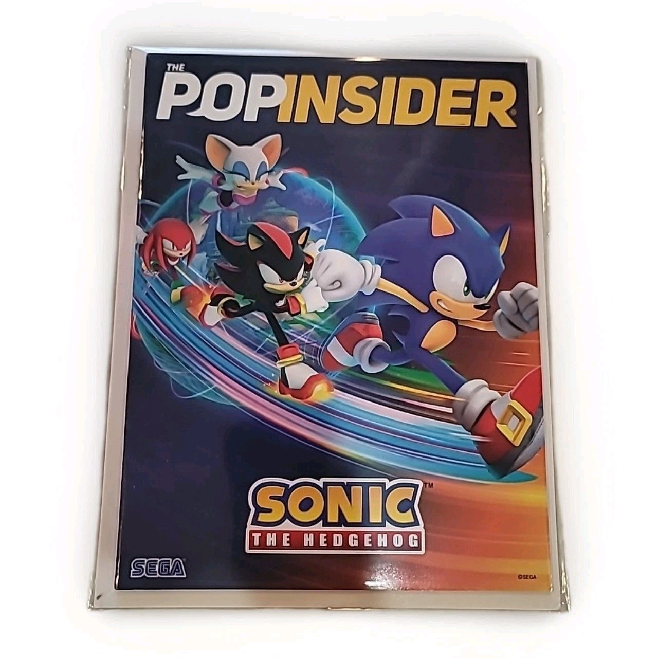 NYCC 2025 POP INSIDER MAGAZINE SEGA SONIC THE HEDGEHOG SHADOW NEW