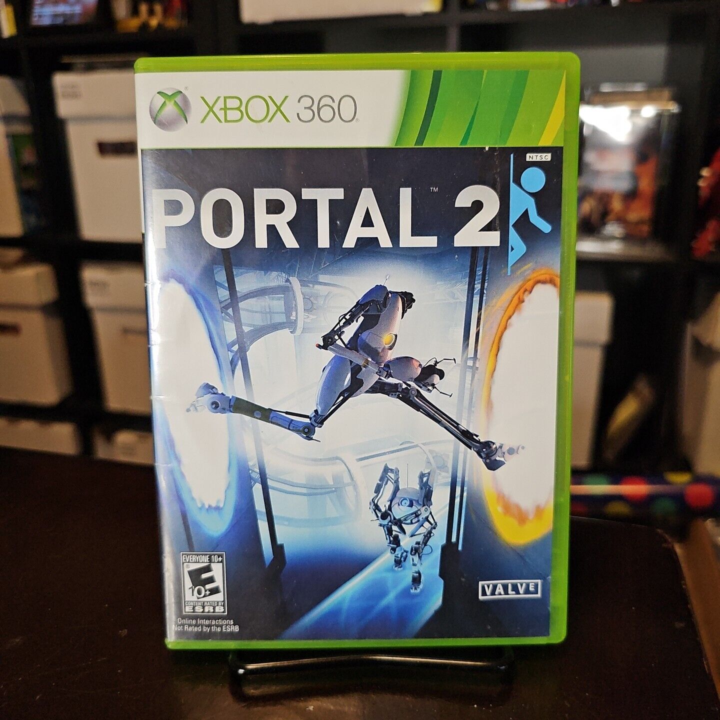 Portal 2 Microsoft Xbox 360 2011 NO MANUAL TESTED & WORKS
