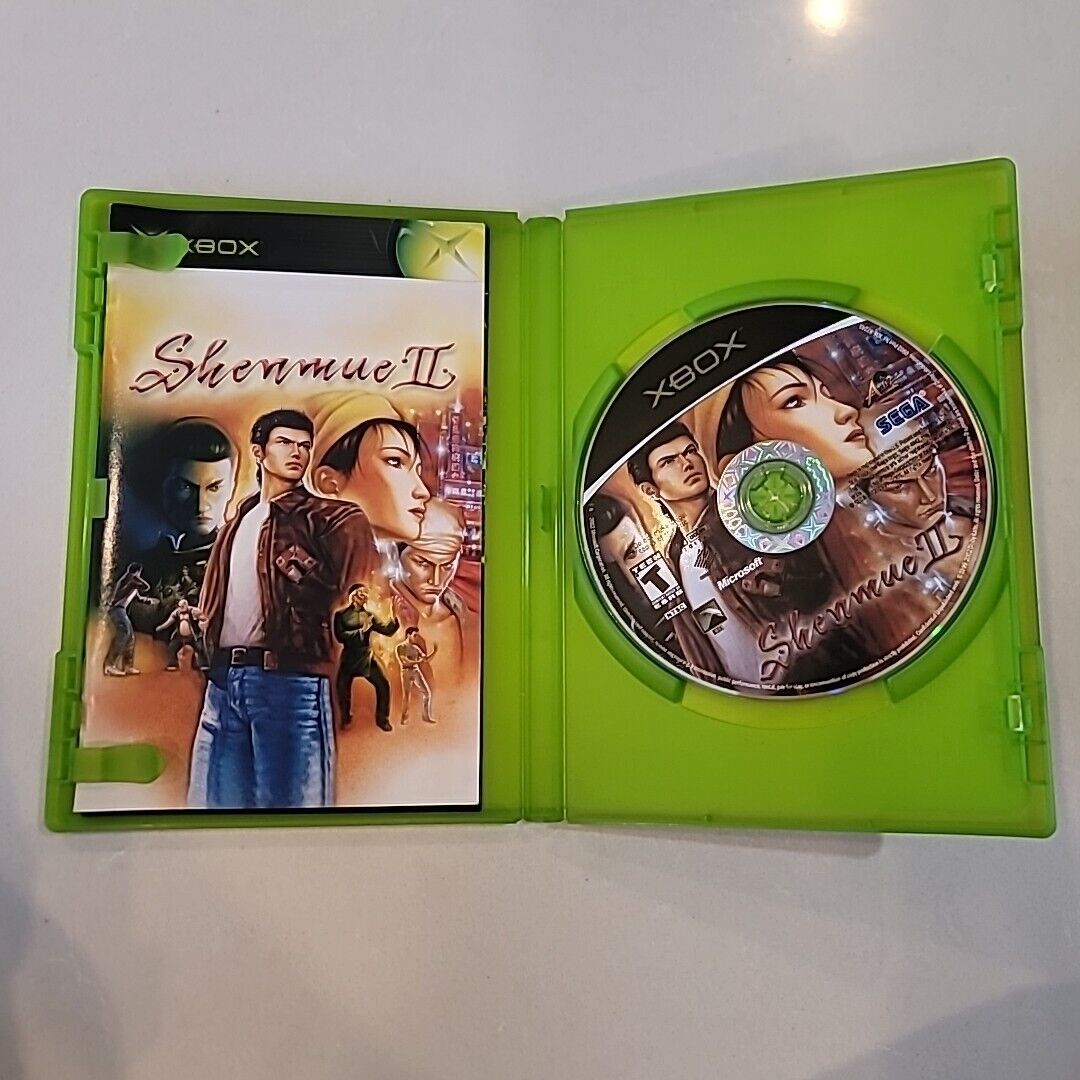 Shenmue II 2 Original XBOX Complete w/ Manual & DVD CIB
