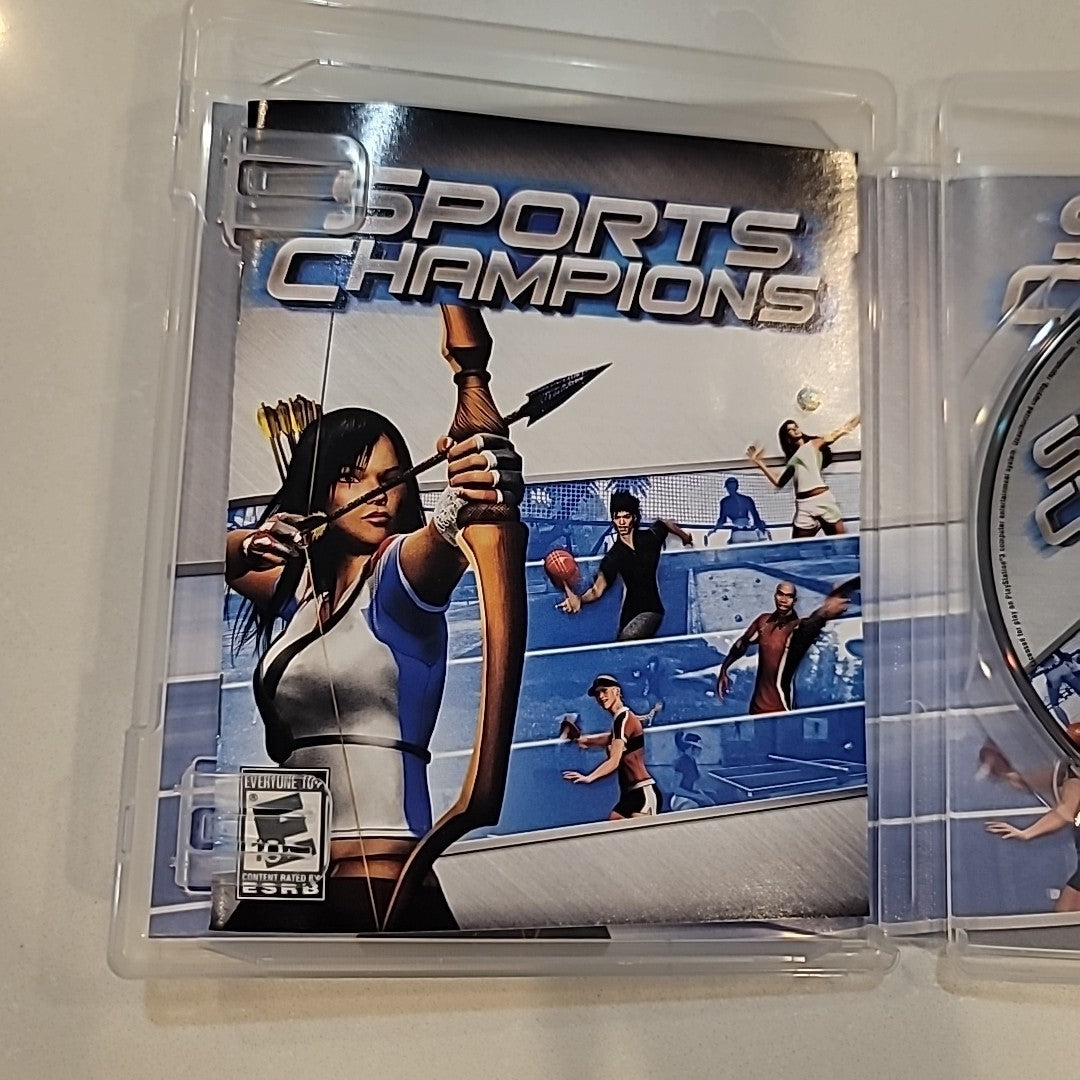 Sports Champions (Sony PlayStation 3, 2012) PS3 Move Complete and Tested