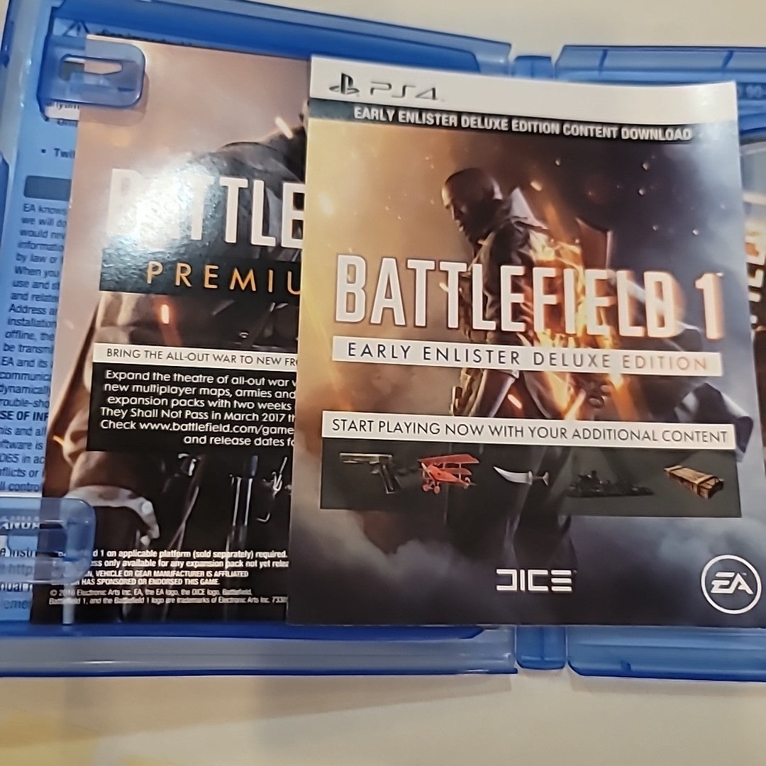Battlefield 1: Early Enlister Deluxe Edition Sony PlayStation 4, 2016
