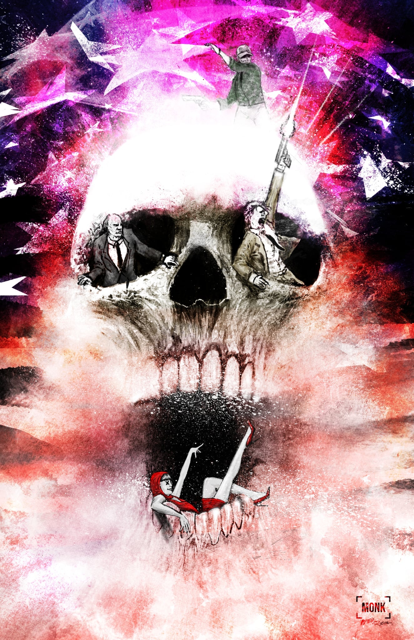 Department of Truth #34 I Like Collectibles Exclusive Cover by Jeff Monk Punch Comics 12 Homage PRE-ORDER Limited to 500 Copies