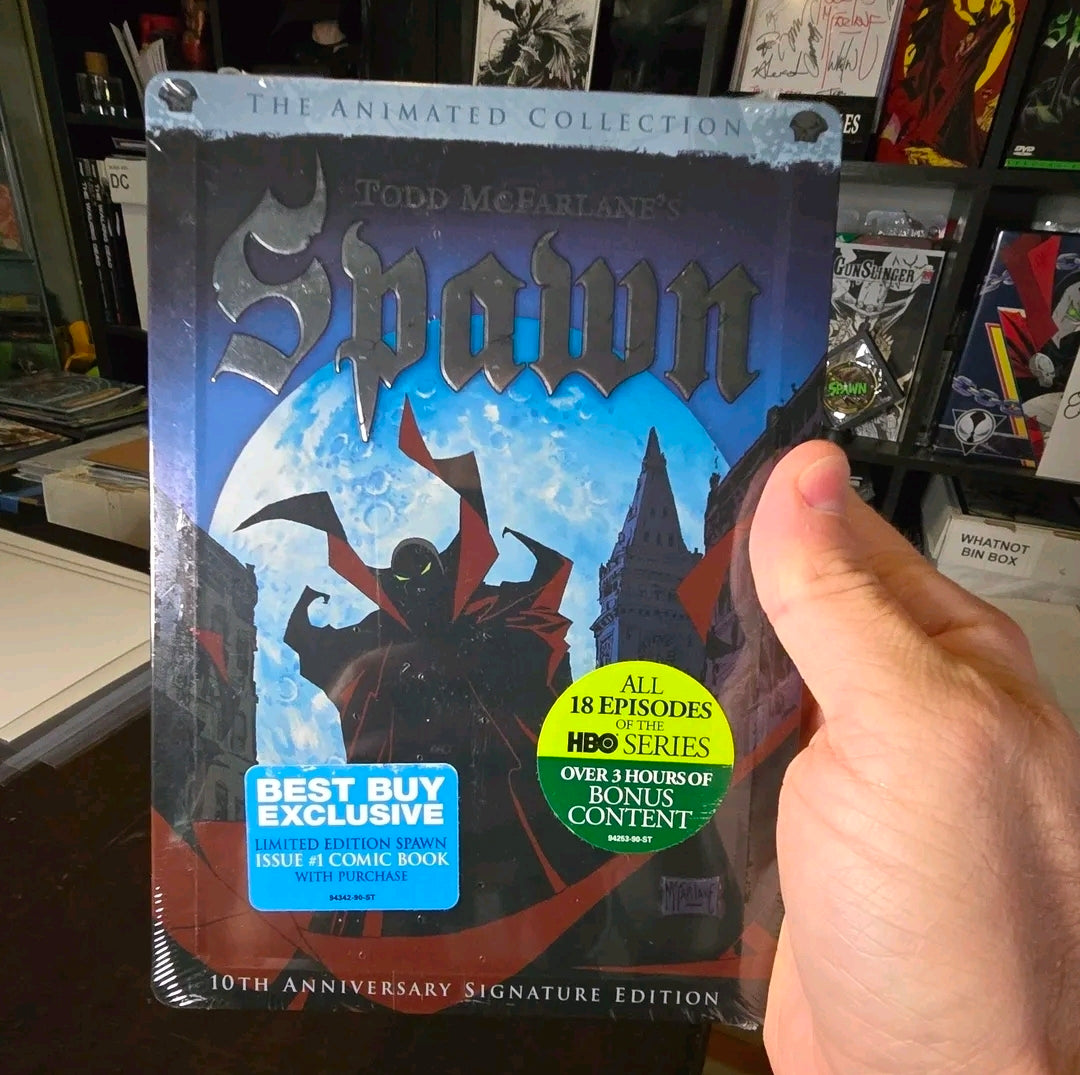 Spawn Dvd with Minicomic