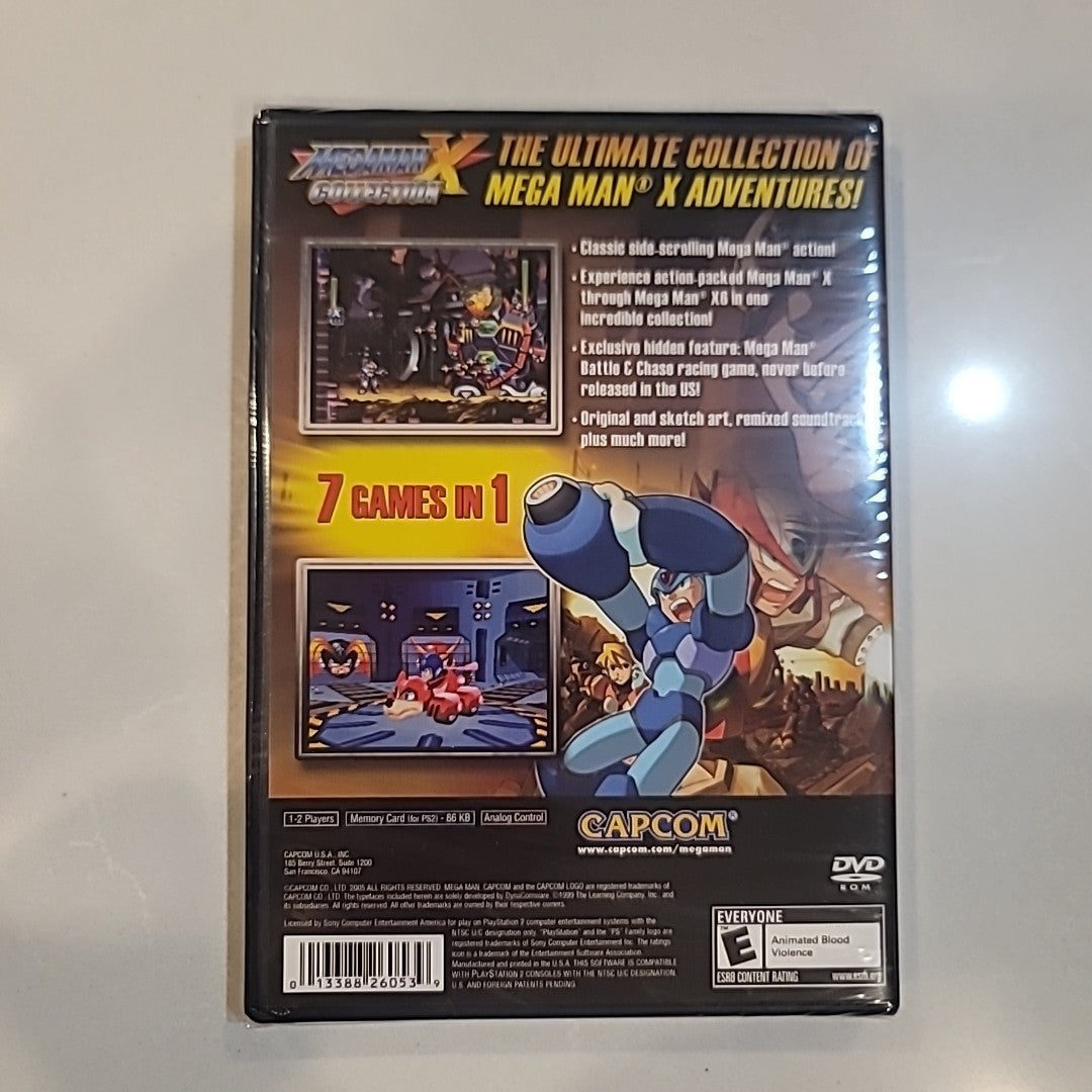 Mega Man X Collection Sony PlayStation 2 PS2 Video Game Arcade Fight Brand New