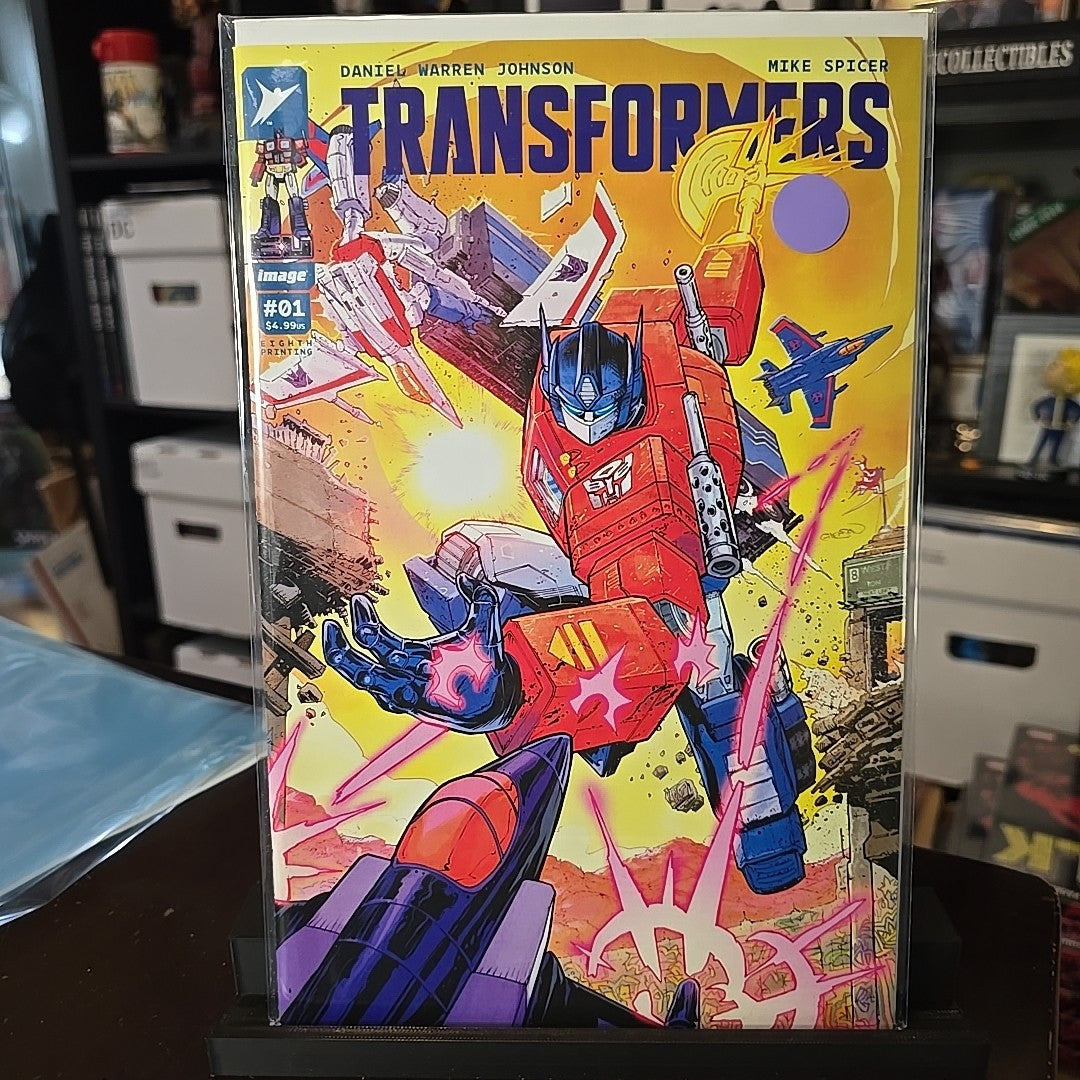 TRANSFORMERS #1 8th ptg Image Comics 2024 0724IM868 (CA) Gleason (W/A) Johnson