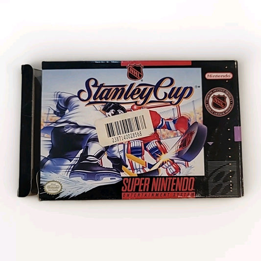 NHL Stanley Cup SNES Super Nintendo Complete CIB