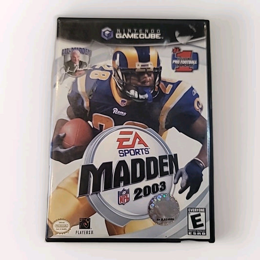 Madden NFL 2003 Sony PlayStation 2 PS2 Game Tested - Complete cib
