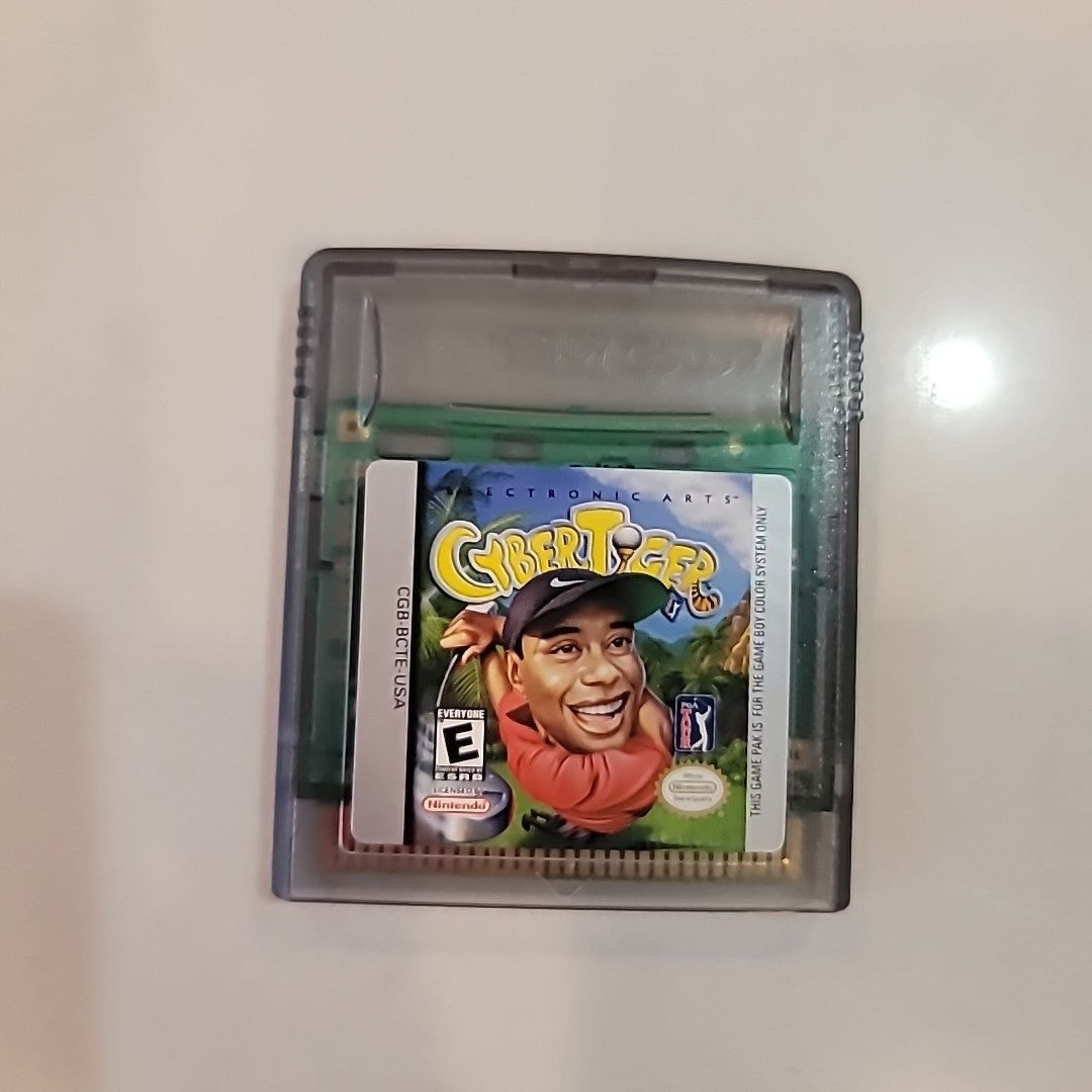 CyberTiger (Nintendo Game Boy Color, 2000) CIB