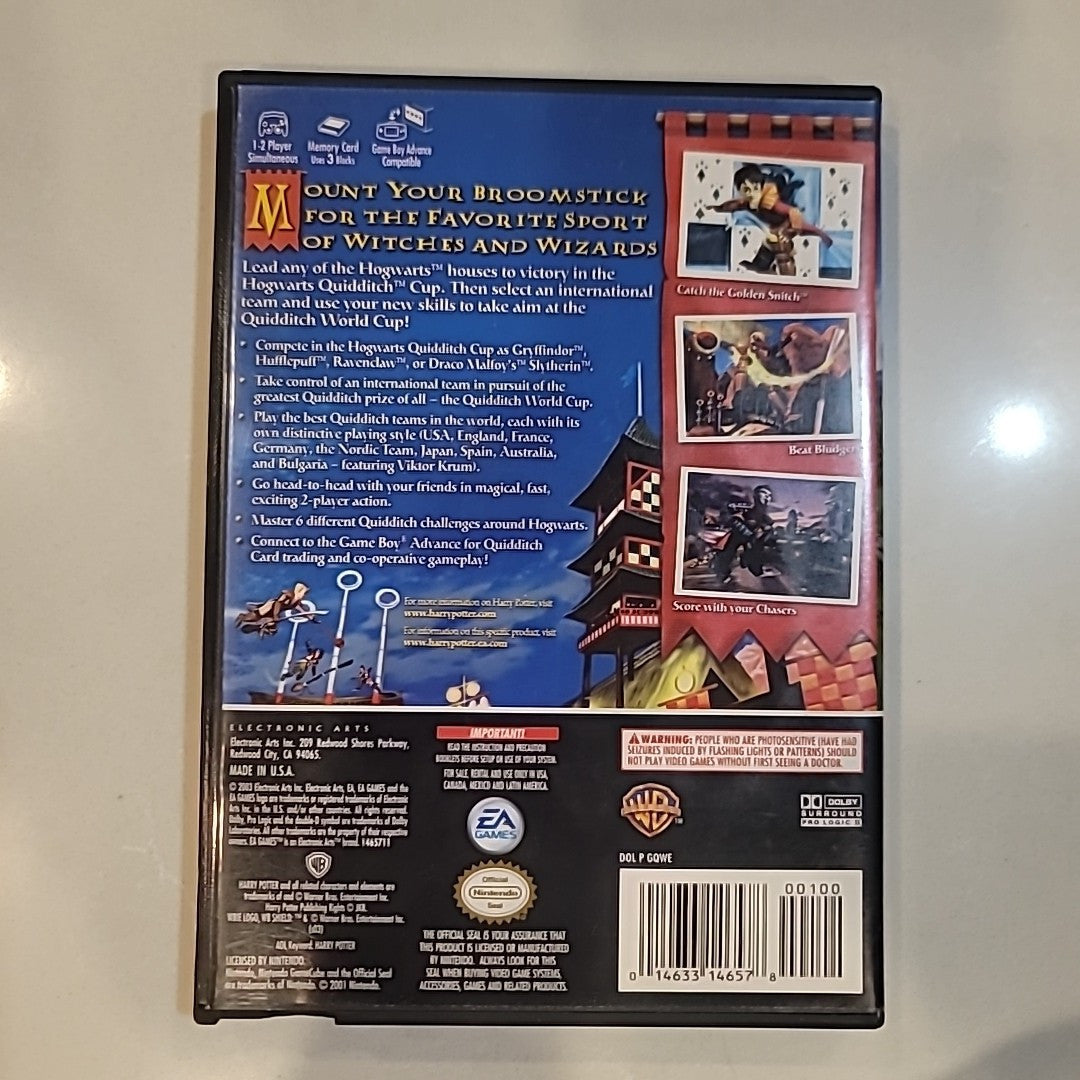 Harry Potter: Quidditch World Cup (Nintendo GameCube, 2003), COMPLETE