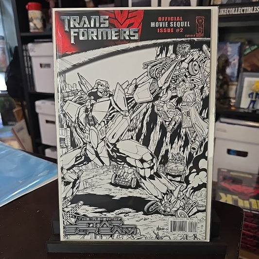 Transformers REIGN STARSCREAM #2 RI-A 1:10 IDW Comics 2008 Movie Sequel