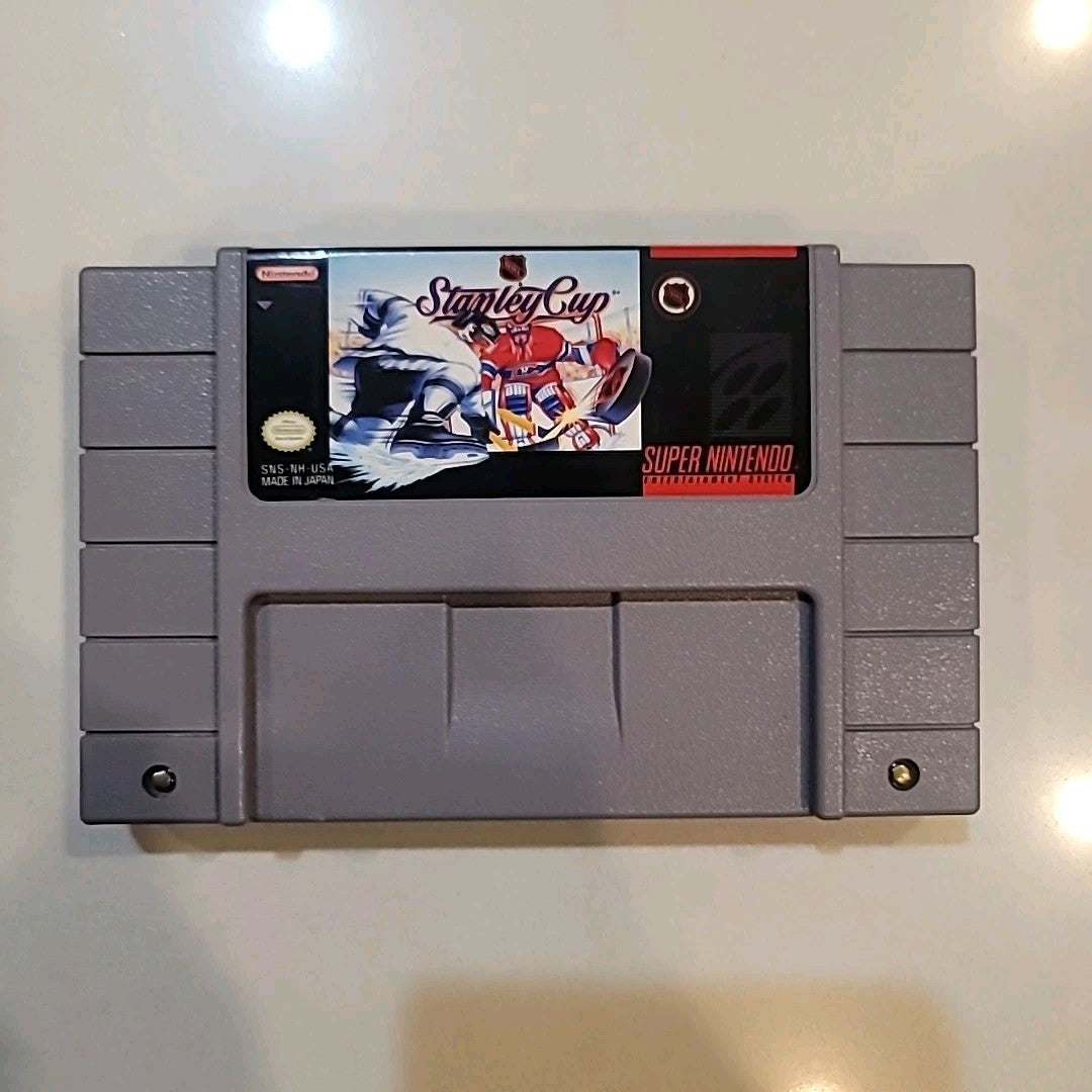 NHL Stanley Cup SNES Super Nintendo Complete CIB