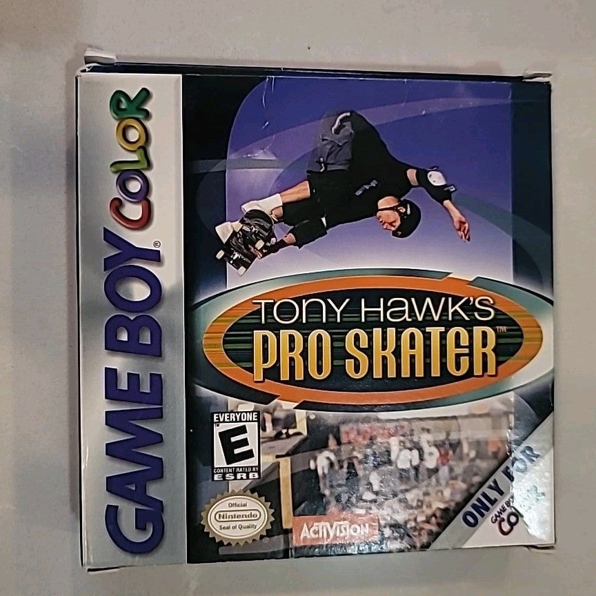 Tony Hawk's Pro Skater (Nintendo Game Boy Color, 2000) Complete