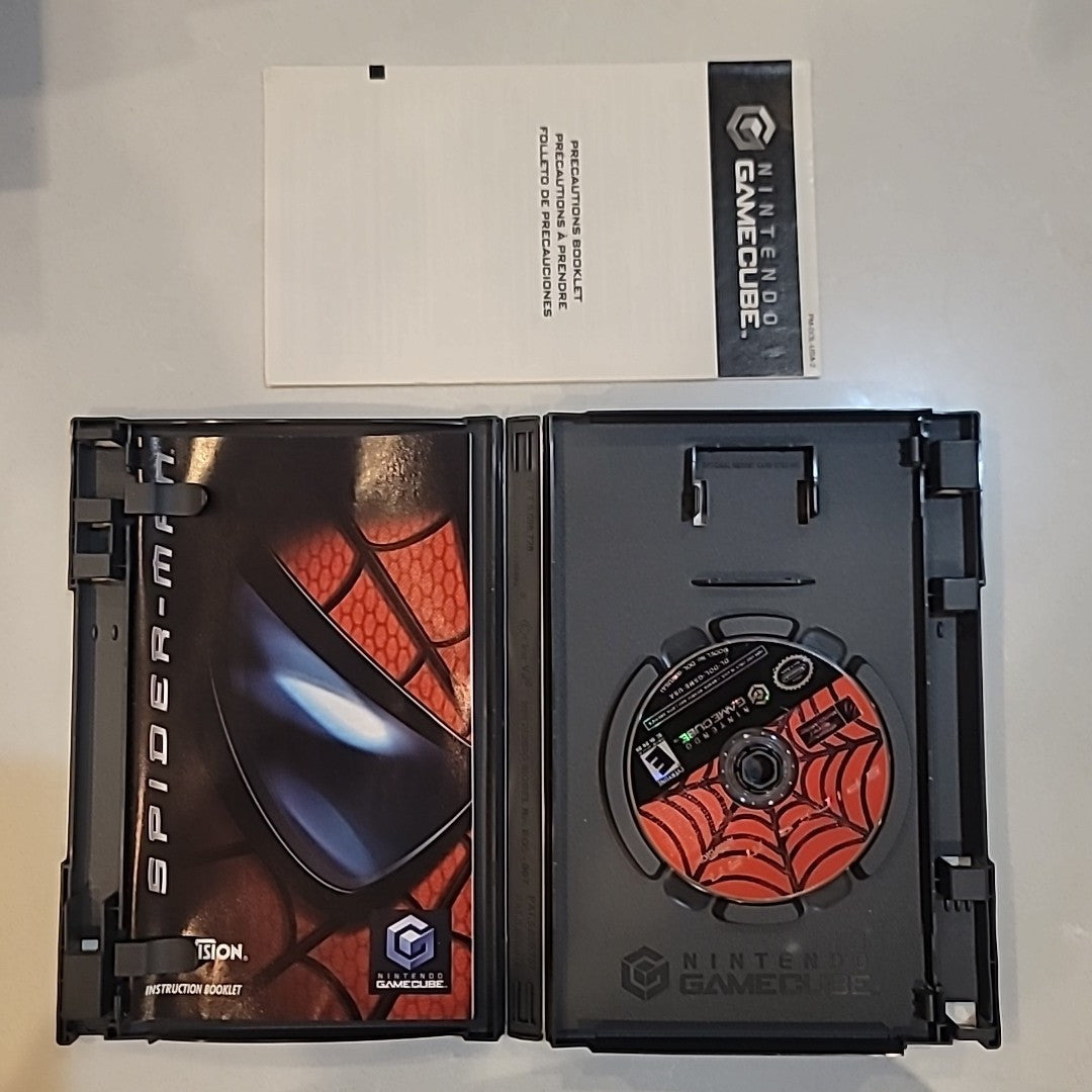 Spider-Man (Nintendo GameCube, 2002) Cib Complete Tested and Working!!!!