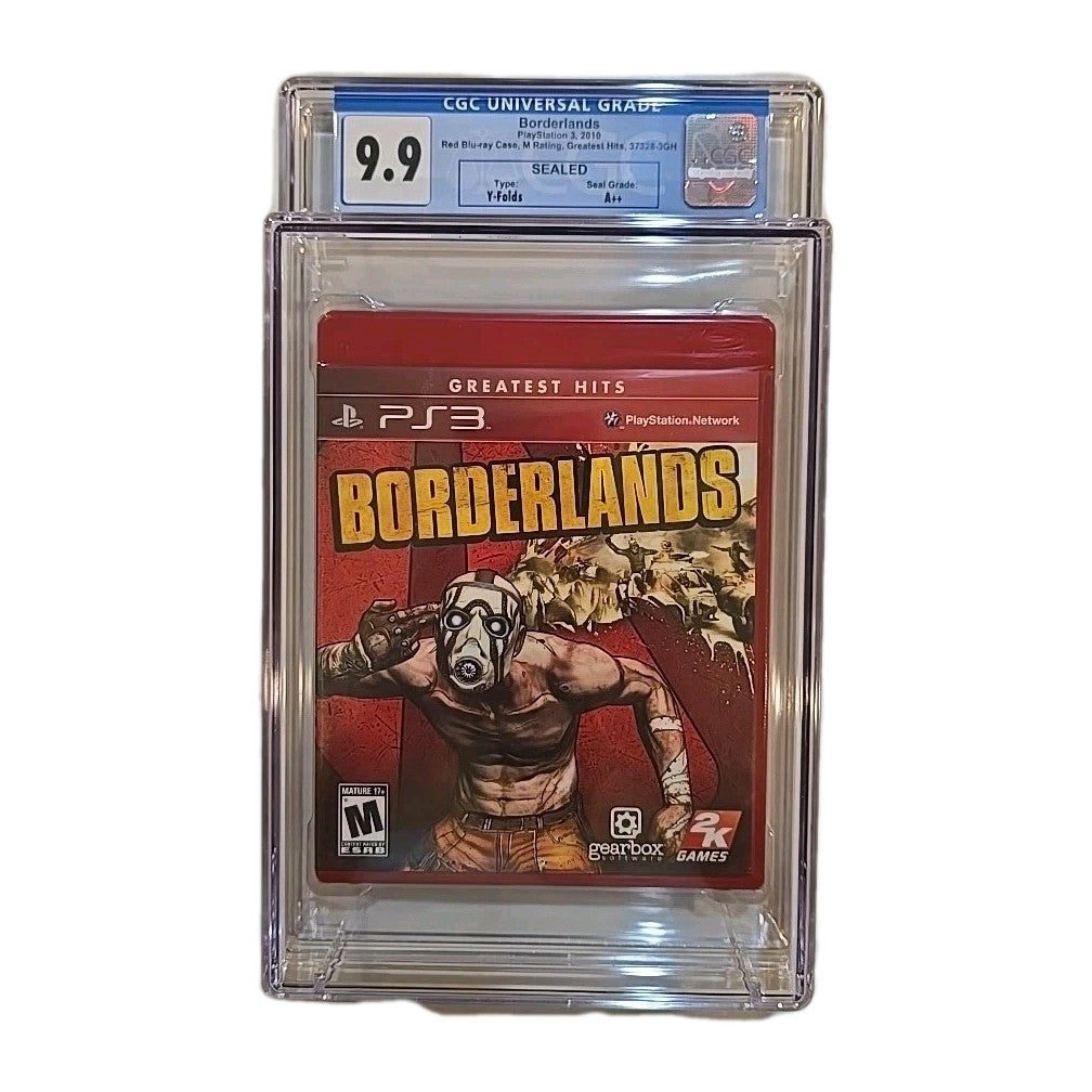 Borderlands (Sony PlayStation 3, 2009) - CGC Graded 9.9 A++