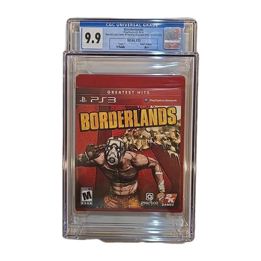Borderlands (Sony PlayStation 3, 2009) - CGC Graded 9.9 A++