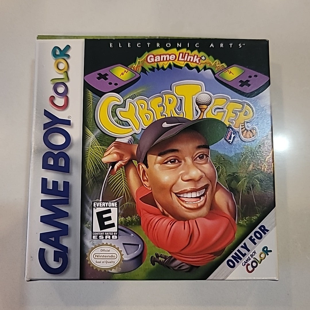 CyberTiger (Nintendo Game Boy Color, 2000) CIB