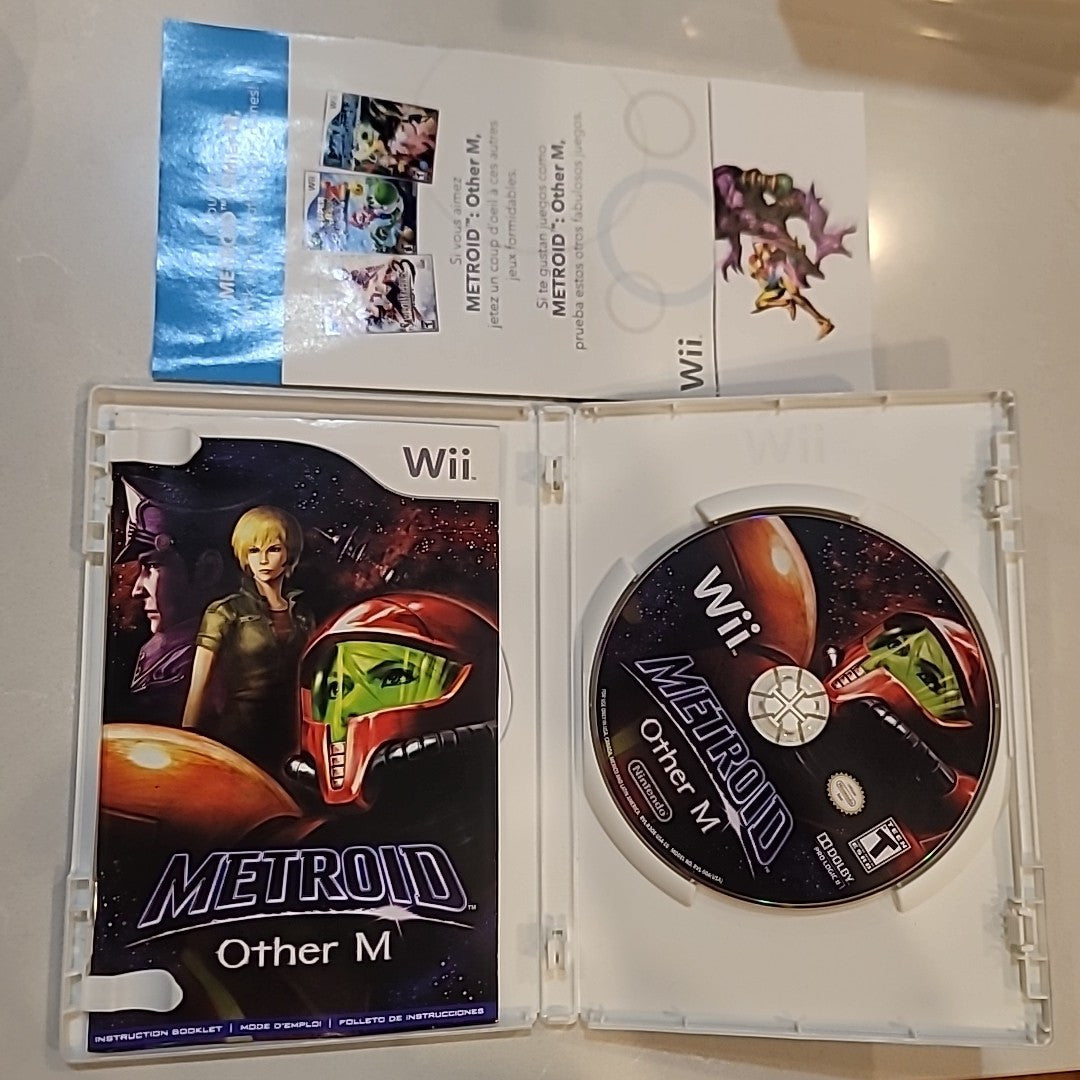 Metroid: Other M (Nintendo Wii) Complete in Box CIB - Tested Authentic