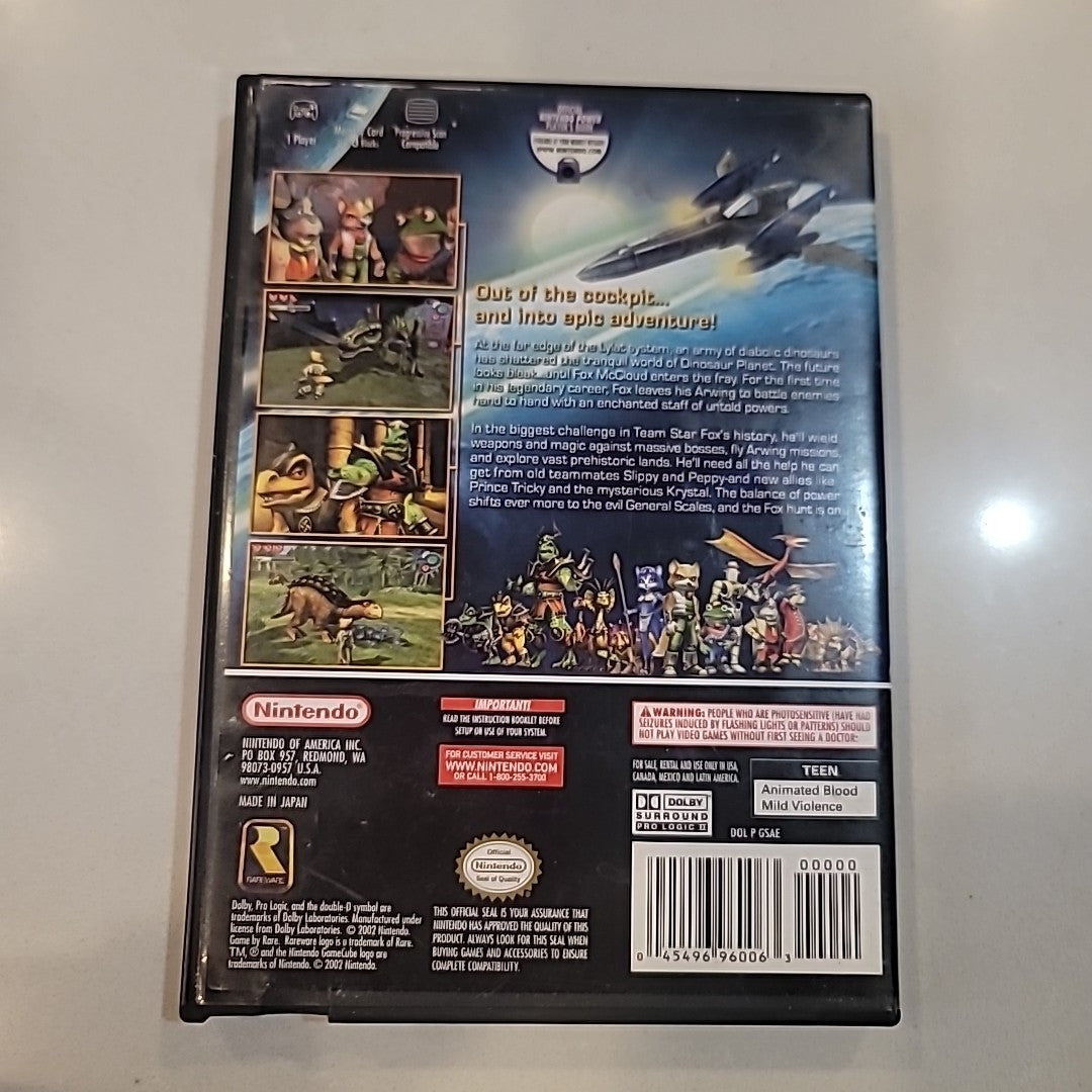 StarFox Adventures Nintendo GameCube 2002 No Manual