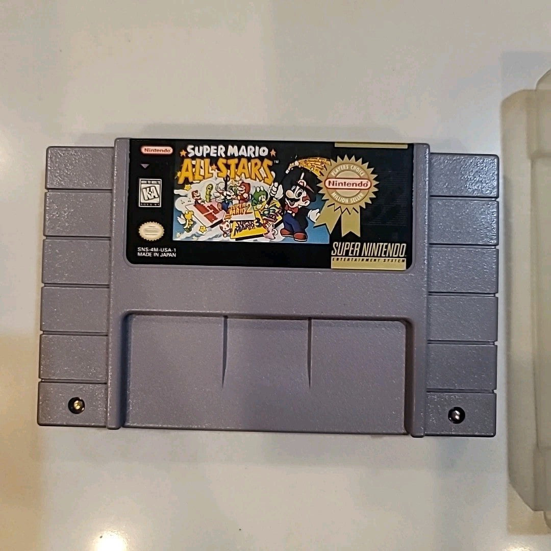 Super Mario All-Stars - SNES - Complete in Box (CIB) - Players Choice
