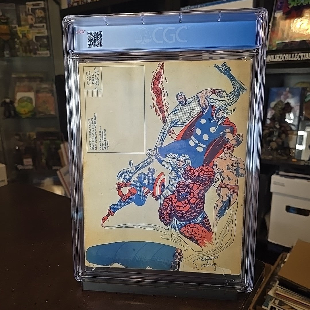 Foom #10 CGC 3.0 PRE-DATES GIANT SIZE X-MEN #1 & #94 New X-Men