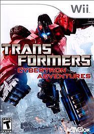 Transformers: Cybertron Adventures (Nintendo Wii, 2010) TESTED & WORKS