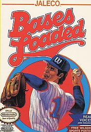 Bases Loaded (NES, 1988) Cleaned Tested Working Authentic Nintendo Jaleco
