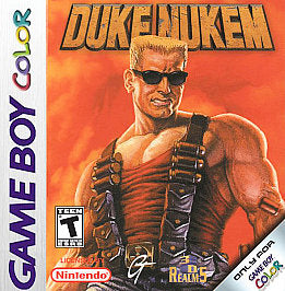 Duke Nukem (Nintendo Game Boy Color, 1999) Cartridge Tested