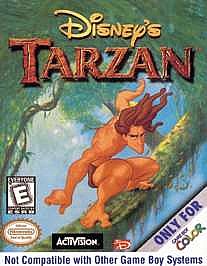 DISNEY'S TARZAN for GAMEBOY COLOR GBC CART ONLY "TESTED" #P25