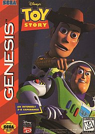 Disney's Toy Story (Sega Genesis, 1995) Cart Only