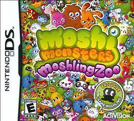 Moshi Monsters: Moshling Zoo (Nintendo DS, 2011) authentic, game cart only