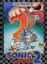 Sega Genesis Sonic The Hedgehog 2 1992 Authentic Cartridge CIB