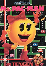 Ms. Pac-Man for Sega Genesis Cart
