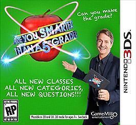 Are You Smarter Than a 5th Grader Nintendo Game 3DS Jeff Foxworthy (Resealed)