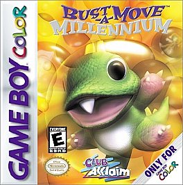 Bust-A-Move Millennium (Nintendo Game Boy Color, 2000) GBC Tested