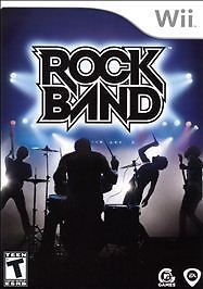 Rock Band (Nintendo Wii disc only, 2008)