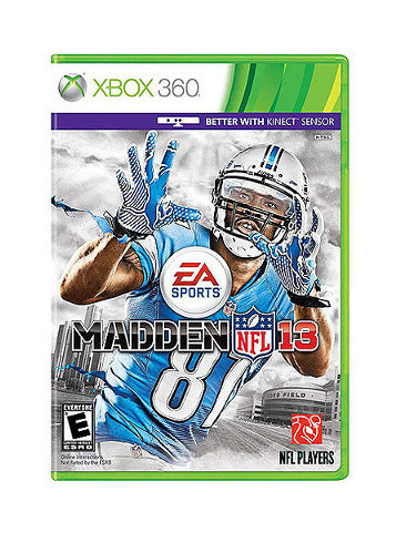 Madden NFL 13 (Microsoft Xbox 360, 2012) Complete & Tested
