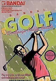 Bandai Golf: Challenge Pebble Beach NES (Nintendo Entertainment System, 1989)