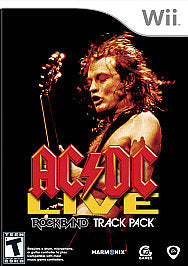 AC/DC Live: Rock Band Track Pack (Nintendo Wii, 2008) Disc Only