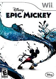 Disney Epic Mickey (Nintendo Wii, 2006) Complete W/Manual CIB Tested & Working