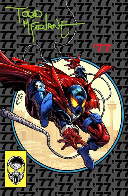 Spawn #77 1:250 TODD MCFARLANE SIGNED FOIL Variant