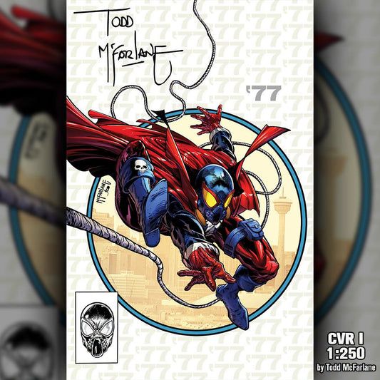 Spawn #77 1:250 TODD MCFARLANE SIGNED FOIL Variant