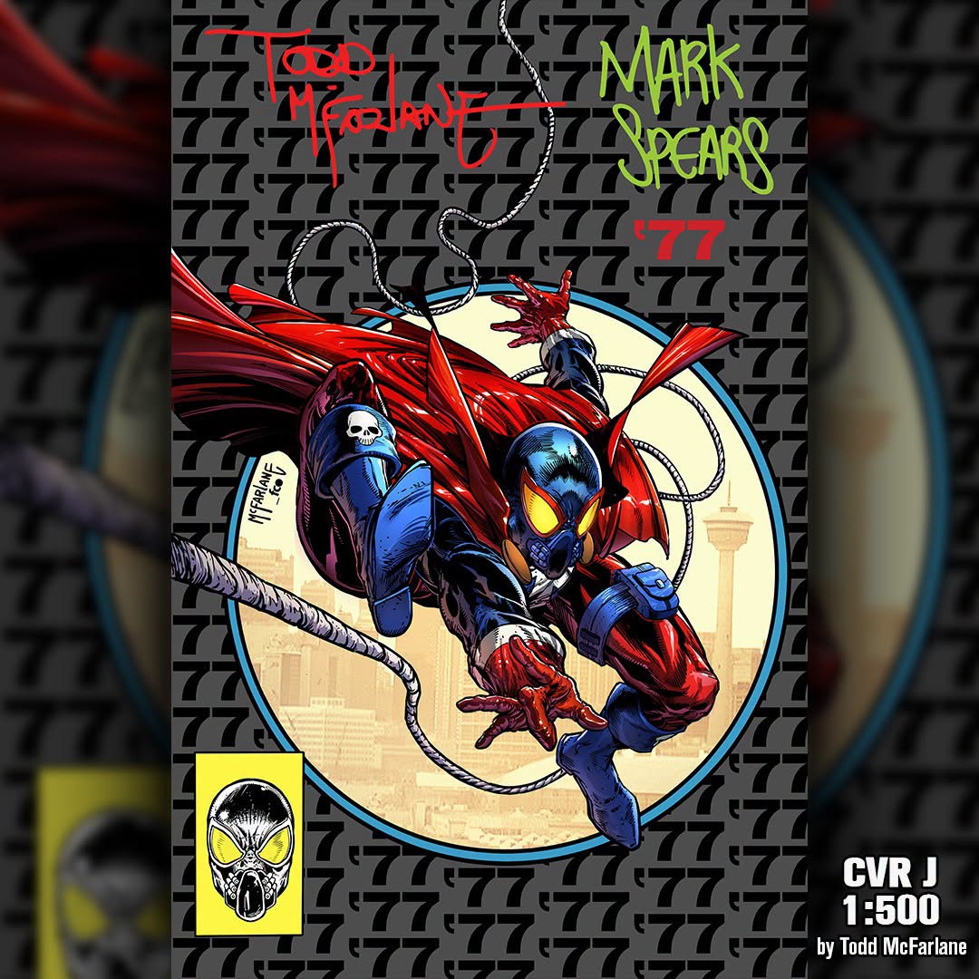 Spawn #77 #1 1:500 Mark Spears & Todd McFarlane Signed Foil Variant