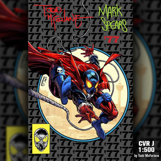 Spawn #77 #1 1:500 Mark Spears & Todd McFarlane Signed Foil Variant
