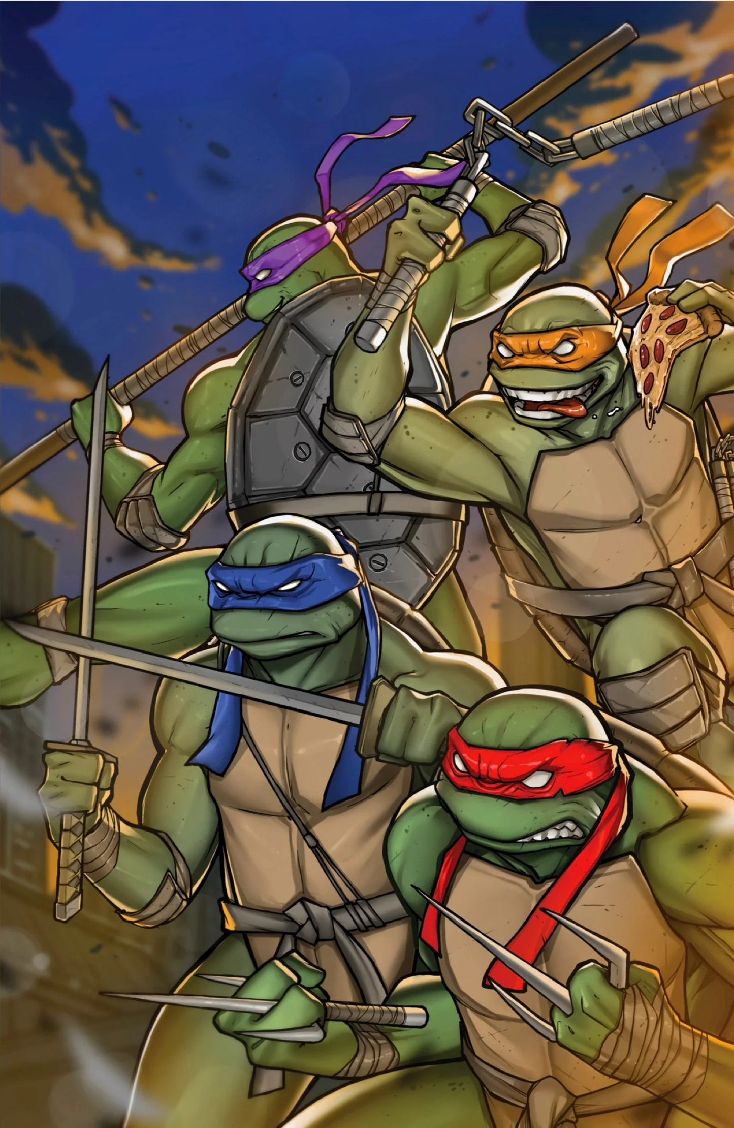 TEENAGE MUTANT NINJA TURTLES #15 – NATE MELENDEZ MEGACON I LIKE COLLECTIBLES EXCLUSIVE