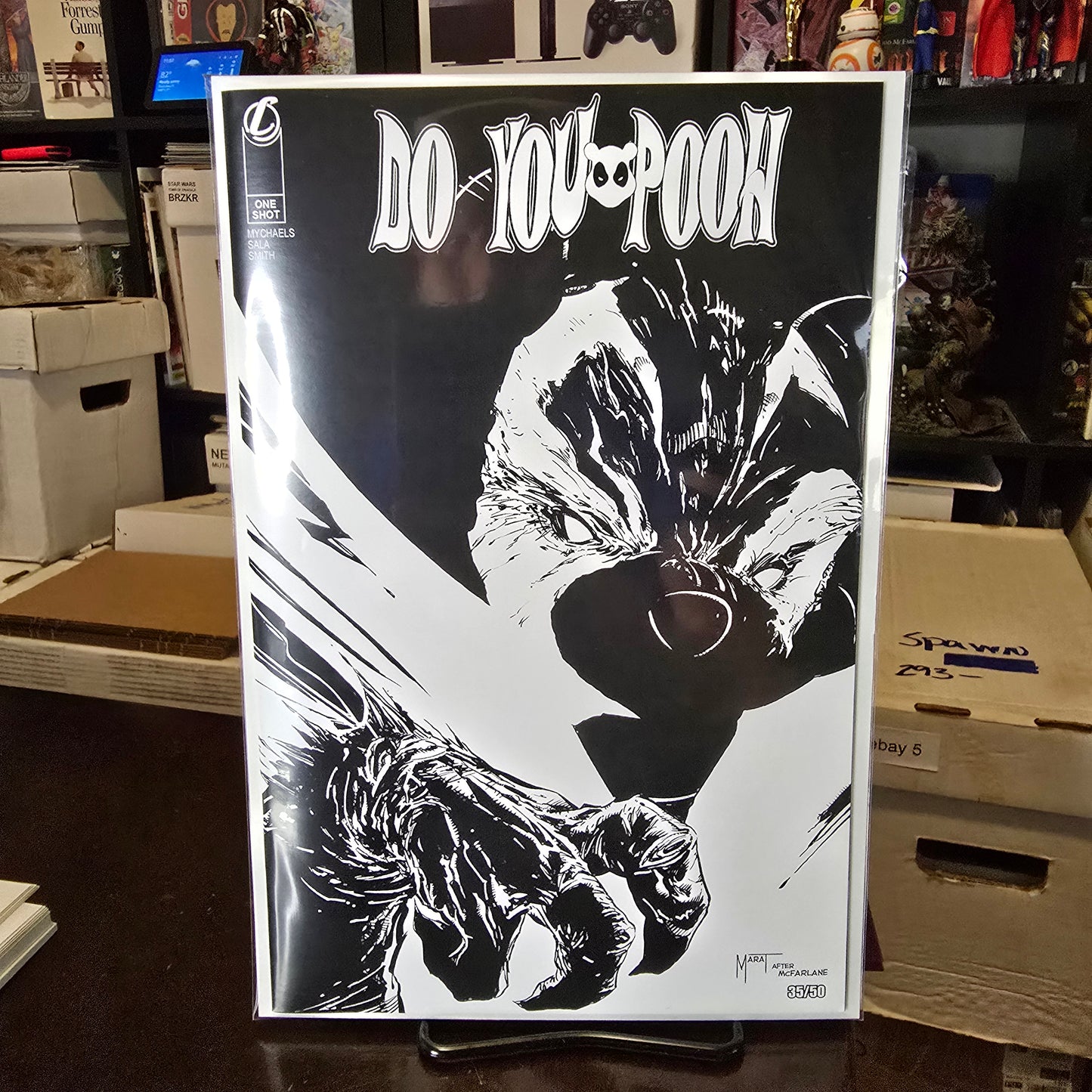 SPAWN #189 I Like Collectibles Do You Pooh Homage Trade