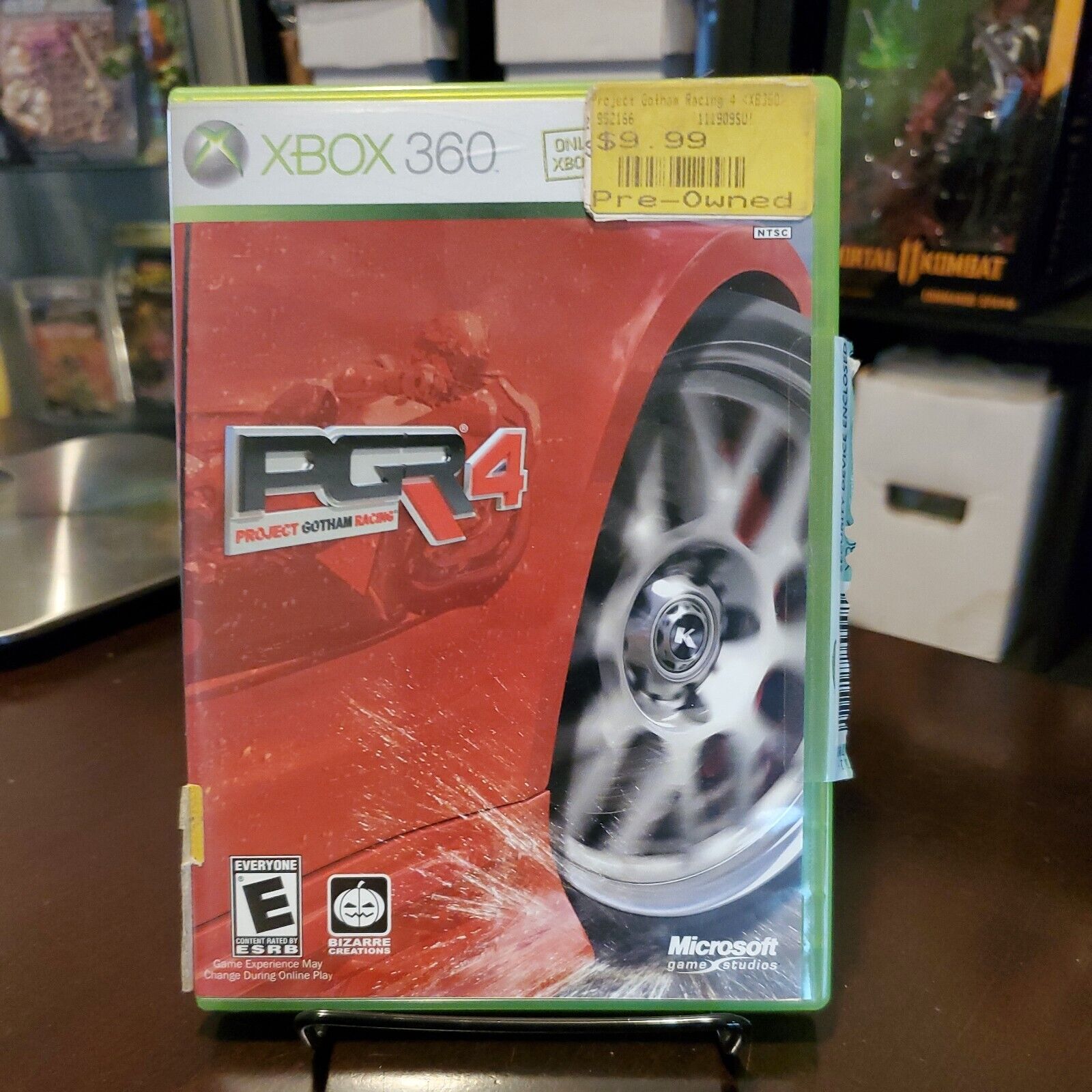 Project Gotham Racing 4 (Microsoft Xbox 360, 2007) Complete W/ Manual