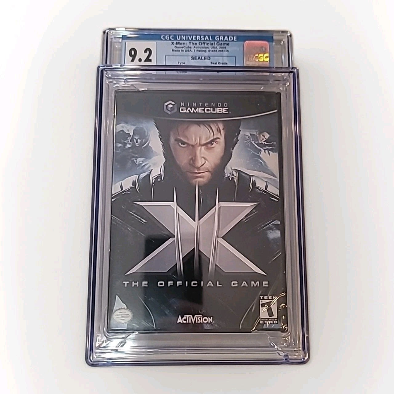 X-Men: The Official Game - Nintendo GameCube - New Sealed CGC 9.2 A+ Graded