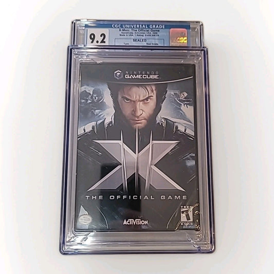 X-Men: The Official Game - Nintendo GameCube - New Sealed CGC 9.2 A+ Graded