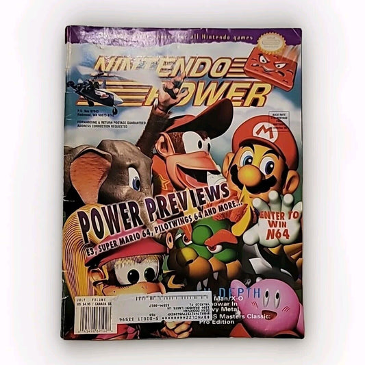 Nintendo Power Volume 86 July 1996 Power (No Poster)