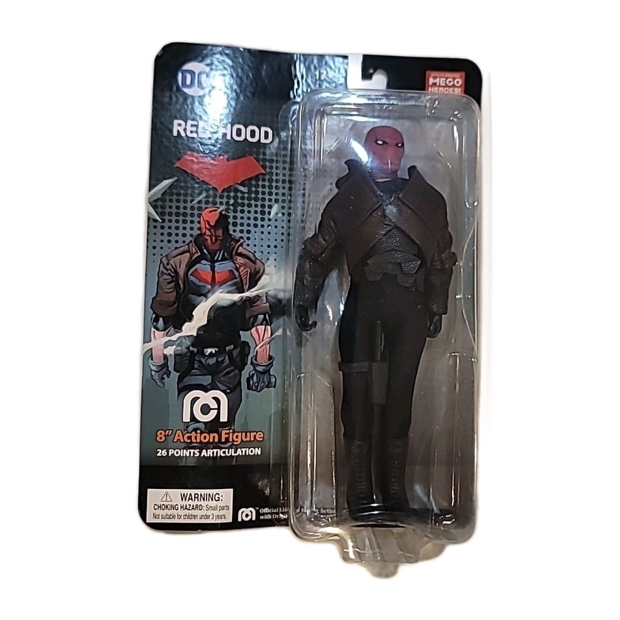Mego Heroes DC Red Hood 8" Action Figure New In Box
